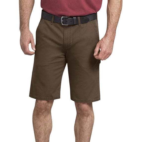 Men's Dickies TOUGH MAX Duck Carpenter Shorts Color: Brown Size: 38