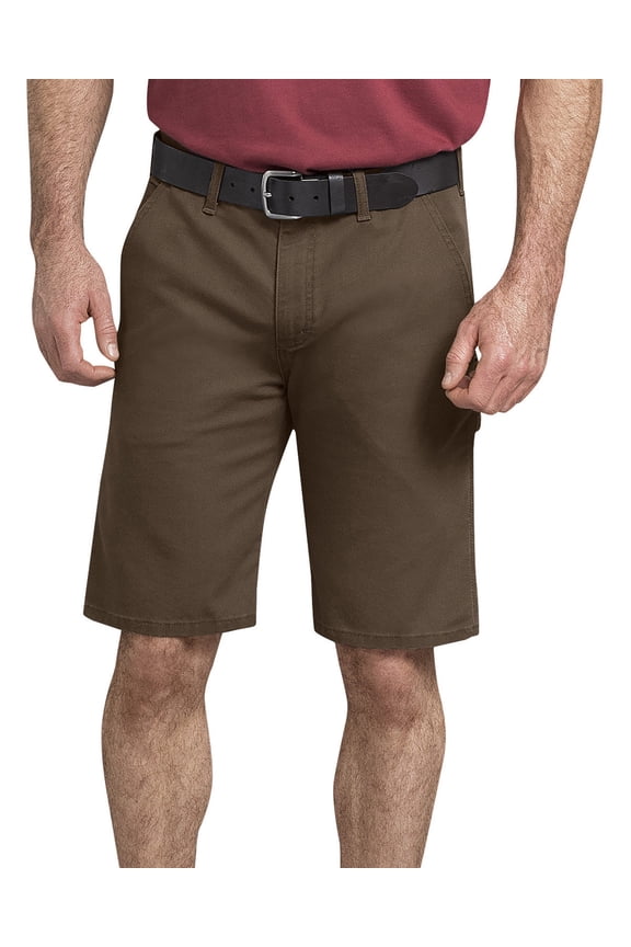 Men's Dickies TOUGH MAX Duck Carpenter Shorts Color: Brown Size: 44