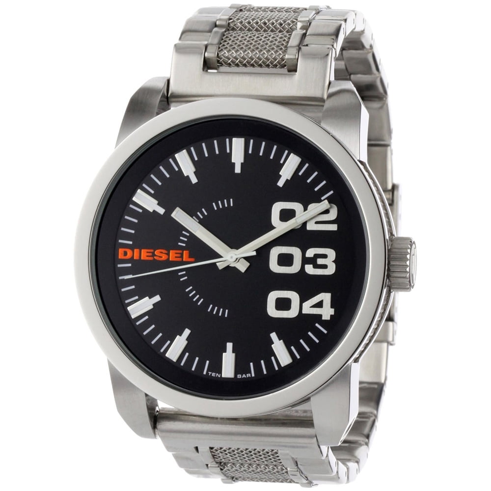 Diesel Men's Fashion Black Dial Watch - DZ1370 - Walmart.com