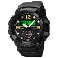 thumbnail image 1 of Men's Digital Sport Watch with LED Backlight, Alarm, Stopwatch, 12/24H Format and Water Resistant Design, Multi-Function Casual Wristwatch for Teens, Students, Outdoor School or Daily Use, 1 of 9