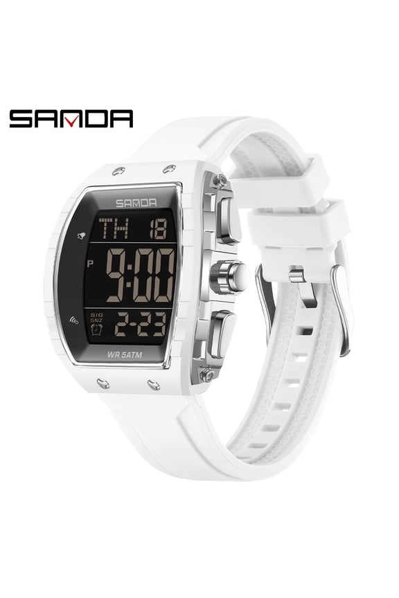 Men's Digital Sport Watch - Military Waterproof with Backlight & Alarm, Large Display Chronograph for Outdoor, Fitness