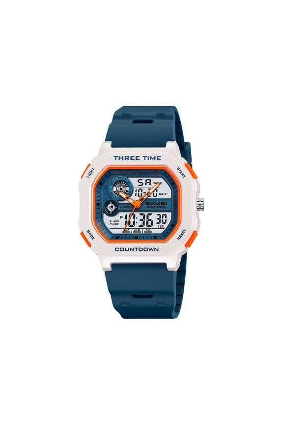 Men's Digital Sports Watch - Multifunctional Waterproof Outdoor Wristwatch with Alarm, Chronograph, LED Backlight - Perfect for Hikers, Runners & Students - 50M Water Resistant & Shockproof A