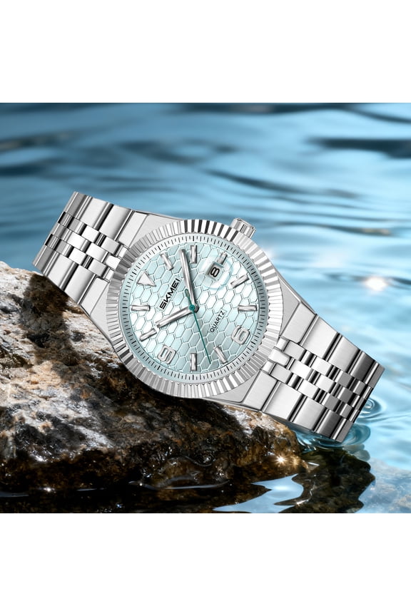 Men's Digital Sports Watch Waterproof with Luminous Display, Alarm, Stopwatch for Hiking, Camping, Running, Swimming - Rugged Outdoor Watch