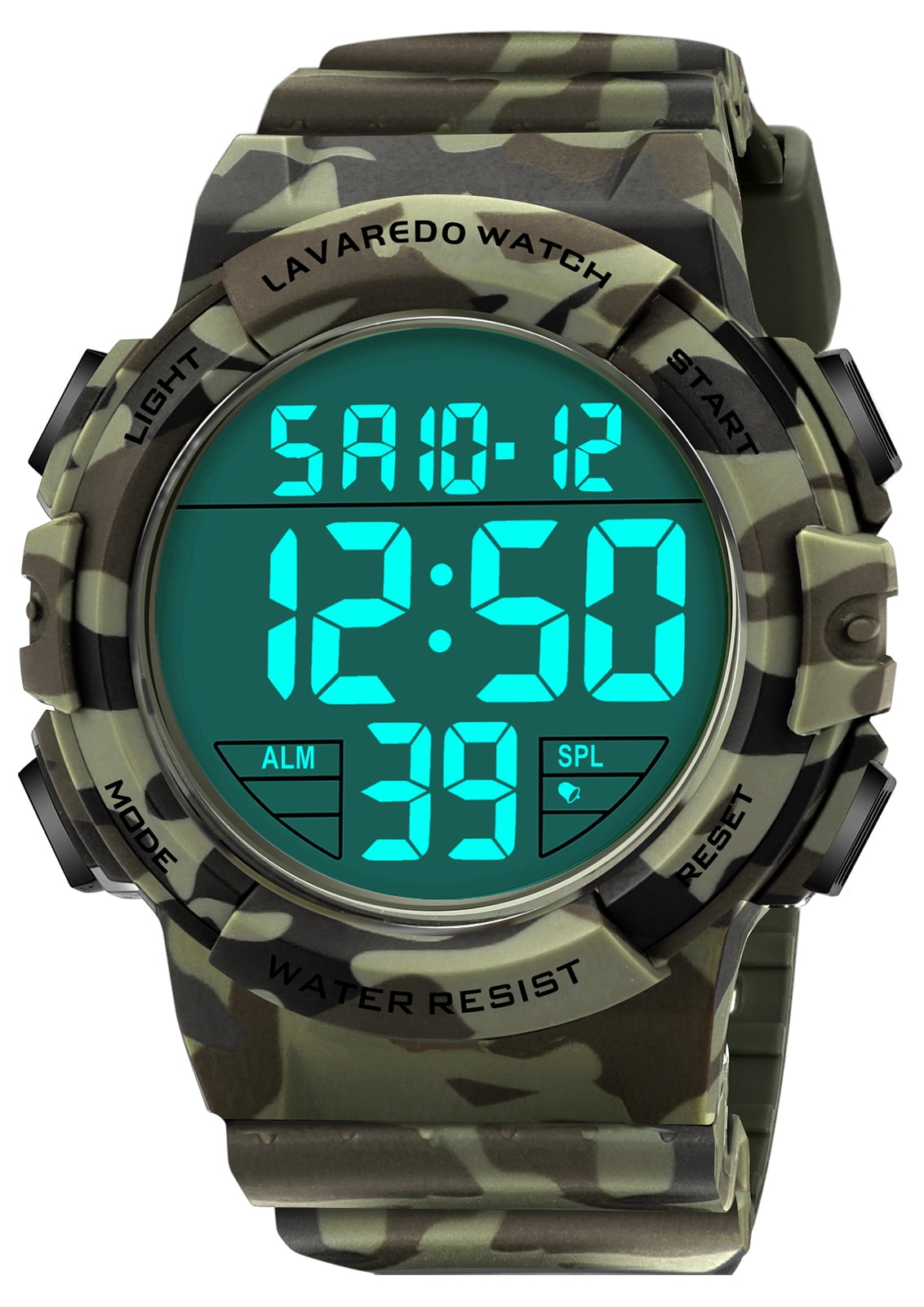 Men's Outdoor Sports Waterproof Electronic Watch
