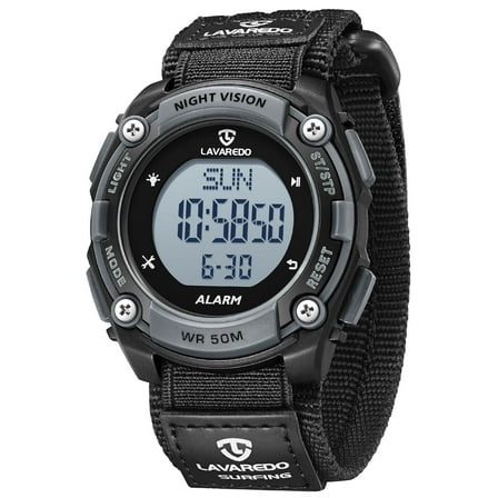 Men's Digital Sports Watch with Electronic Movement & Nylon Strap - Perfect Gift for Man Birthday Gifts