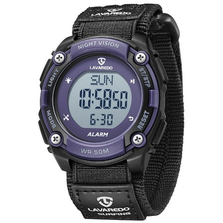 Men's Digital Sports Watch with Electronic Movement,Nylon Strap Perfect Gift for Man Birthday Gifts