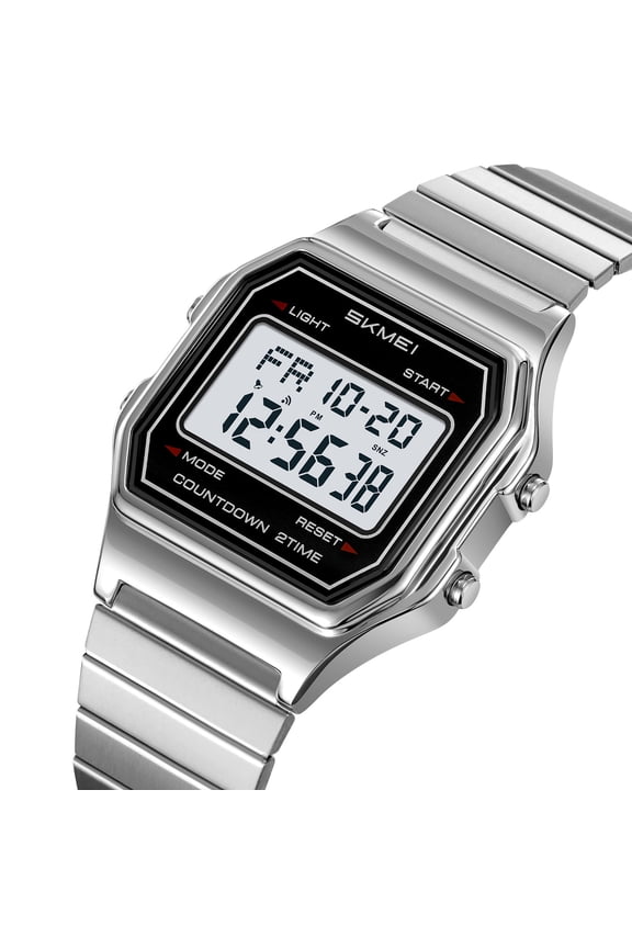 Men's Digital Sports Watch with Luminous Display, Waterproof for Swimming, Hiking, Camping, Running, and Outdoor Activities