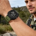 thumbnail image 1 of Men's Digital Watch | 50M Waterproof | LED Backlight | 1/100 Sec Chronograph | Daily Alarm | Date/Day Display | Shockproof Sports Watch for Men, 1 of 8