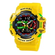 Men's Digital Watch, Large Face LED Wrist Watches, Military Sports Electronic Waterproof Outdoor Stopwatch