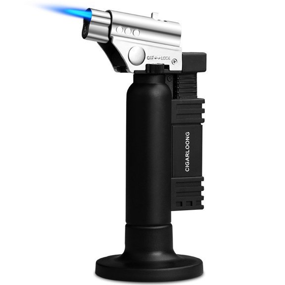 Men's Direct-Fired Cigar Lighter, Windproof Desktop, Oversized, Personalized, Creative And Fashionable Lighter
