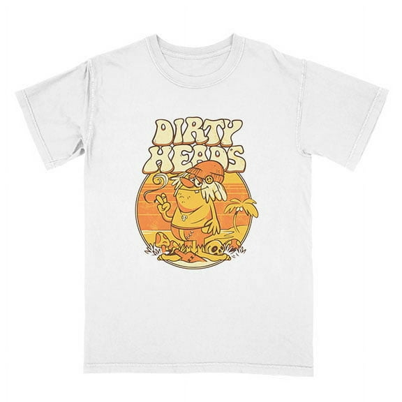 Men's Dirty Heads Hippy T-shirt XX-Large White