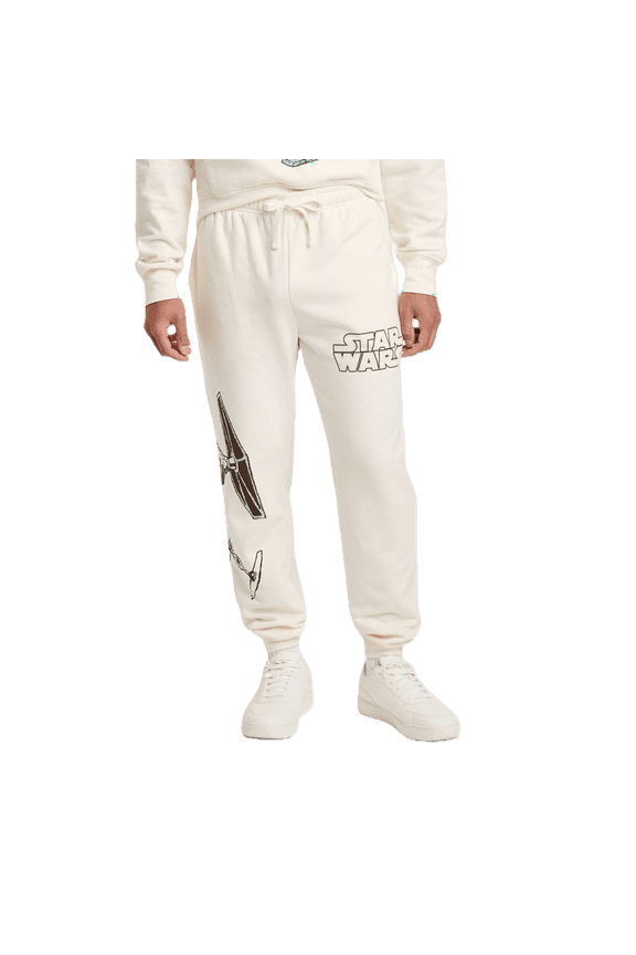 Men's Disney 100 Star Wars Jogger Pants - (Beige, XXLarge)