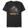 thumbnail image 1 of Men's Disney Artemis Fowl Mulch Diggums Diggin It  Graphic Tee Black Medium, 1 of 4