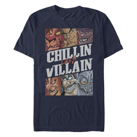 Men's Disney Chillin' Like a Villain Graphic T-Shirt