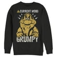 thumbnail image 1 of Men's Disney Grumpy Sweatshirt Color: Black Size: 3XL, 1 of 4