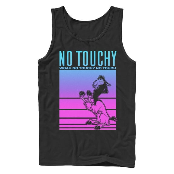 Men's Disney Kuzco No Touchy  Tank Top
