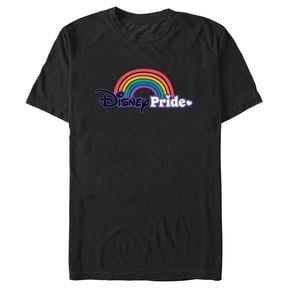 Men's Disney LGBTQIA+ Pride Logo Rainbow Graphic T-Shirt