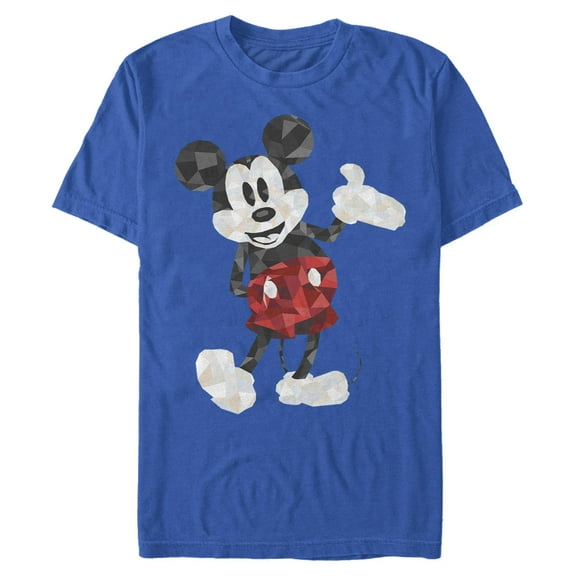 Mens Mickey & Friends Polygon Pose T Shirt