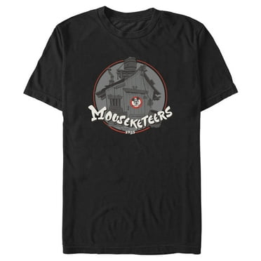 Men's Disney Mouseketeers 1955 Clubhouse  Graphic Tee Black Medium