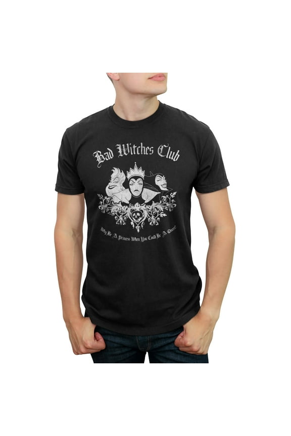 Men's Disney Princesses Bad Witches Club  Graphic T-Shirt