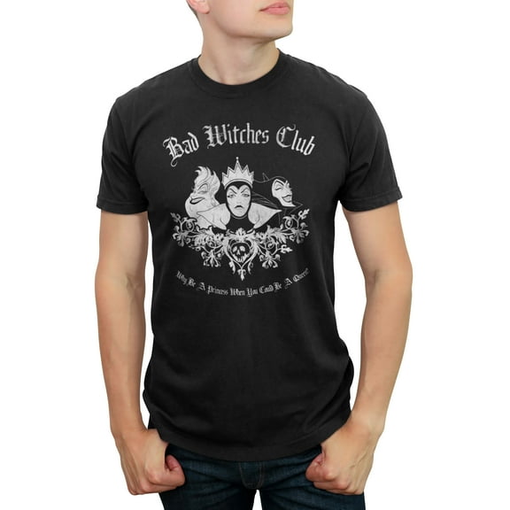 Men's Disney Princesses Bad Witches Club Graphic T-Shirt