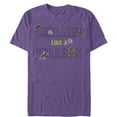thumbnail image 1 of Men's Disney Princesses Chillin' Like a Villain Icons  Graphic Tee Purple Medium, 1 of 3