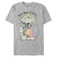 thumbnail image 1 of Men's Disney Princesses Classic Once Upon a Time  Graphic Tee Athletic Heather Medium, 1 of 4