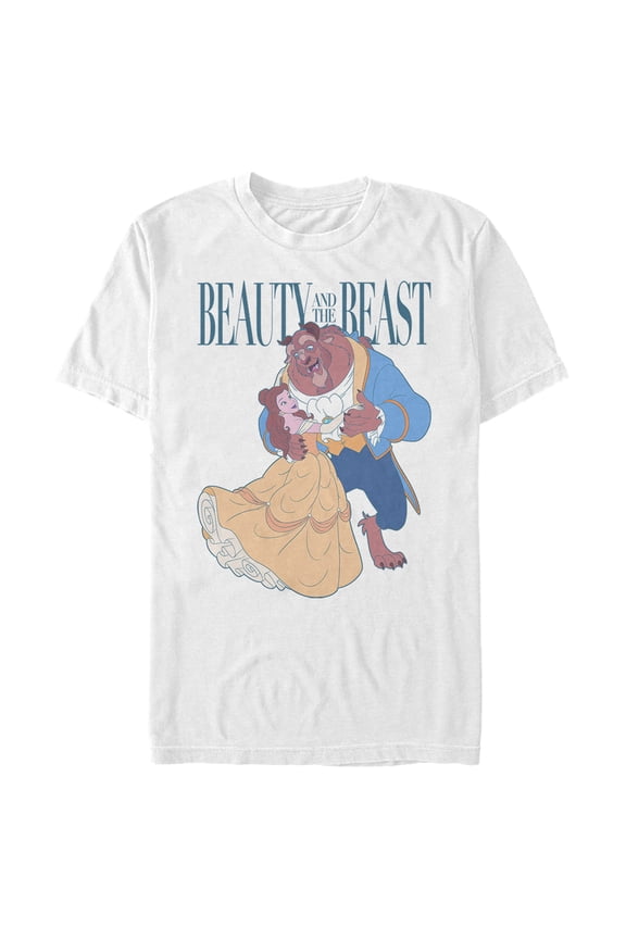 Men's Disney Princesses Dance Partners Graphic Tee White 2X Large