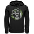 thumbnail image 1 of Men's Disney Princesses Wicked Witch Circle  Pull Over Hoodie Black 3X Large, 1 of 3