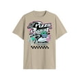 thumbnail image 1 of Men's Disney Toy Story Pizza Planet Beige Graphic T-Shirt - Medium, 1 of 1