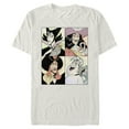 thumbnail image 1 of Men's Disney Villains Anime Watercolor Panels Graphic T-Shirt, 1 of 4