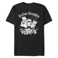 thumbnail image 1 of Men's Disney Villains Define Naughty  Graphic Tee Black Small, 1 of 5