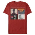 thumbnail image 1 of Men's Disney Villains Valentine's Day Meme EVIL  Graphic Tee Red X Large, 1 of 5