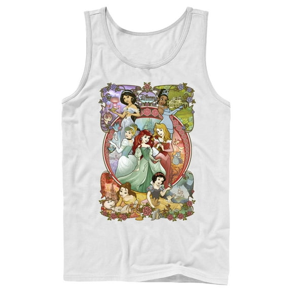 Men's Disney Vintage Collage  Tank Top