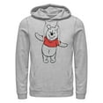 thumbnail image 1 of Men's Disney Winnie The Pooh Art Bear Sketch Hoodie Color: Athletic Heather Size: M, 1 of 4
