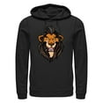 thumbnail image 1 of Men's Lion King Scar Decorative Mane Pull Over Hoodie, 1 of 4