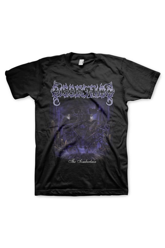 Men's Dissection The Somberlain T-shirt X-Large Black