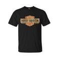 thumbnail image 1 of Men's Distressed Elongated Bar & Shield Black T-Shirt 30296553, Harley Davidson, 1 of 2