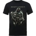 thumbnail image 1 of Men's Disturbed Lost Souls Slim Fit T-shirt Small Black, 1 of 3
