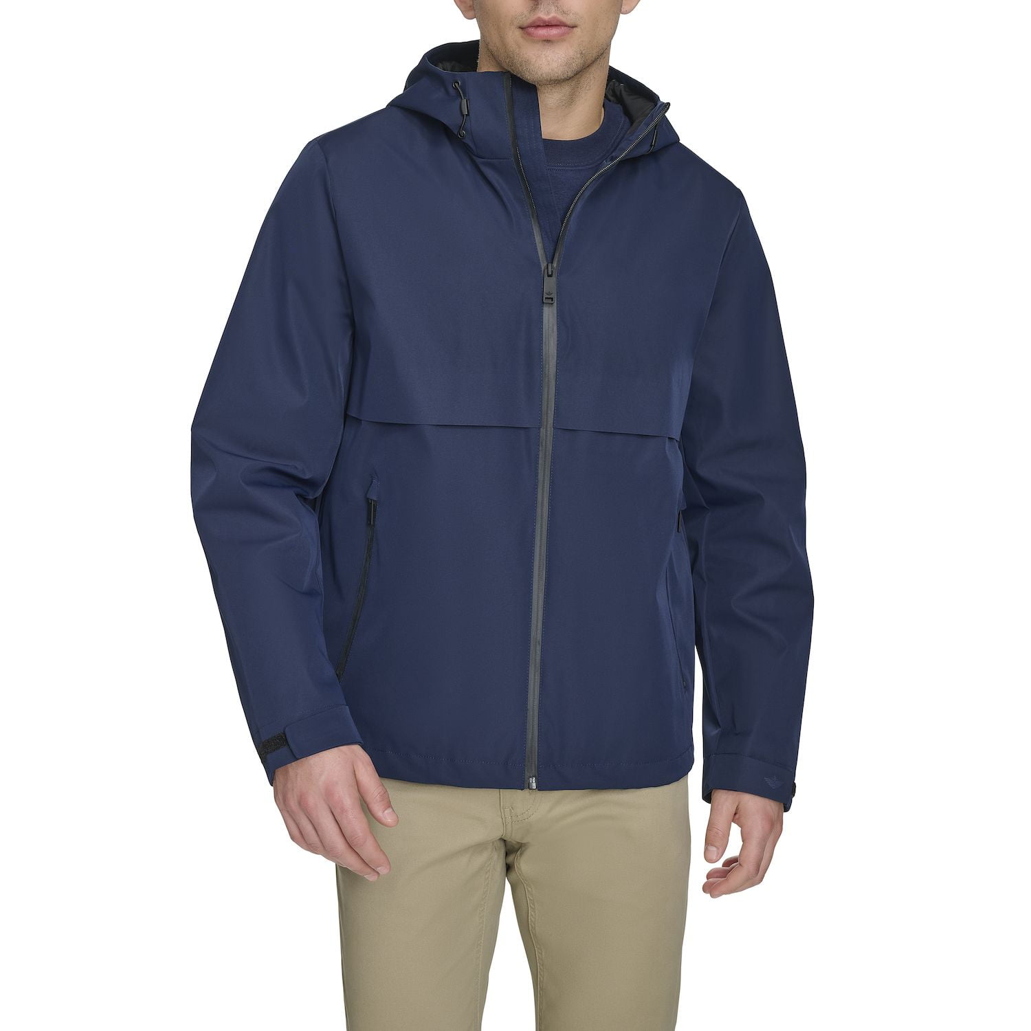 Men's Dockers® Go Series Hooded Rain Shell Color: Navy Size: XXL