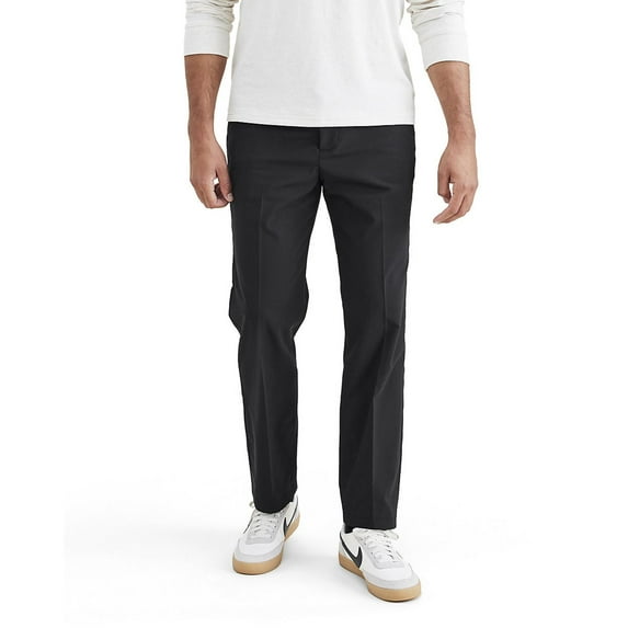 Men's Dockers® Signature Go Khaki Straight Pants Color: Beautiful Black Size: 36X32