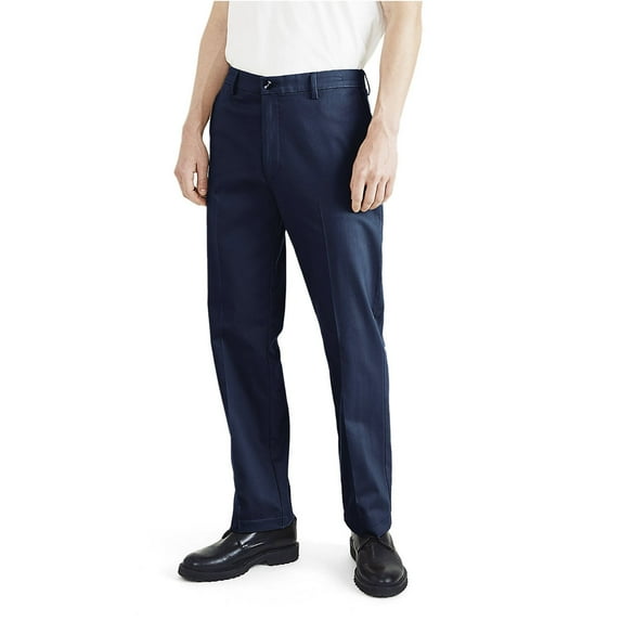 Men's Dockers® Signature Iron-Free Stain Defender Classic-Fit Khaki Pants Color: Navy Blazer Size: 40X29