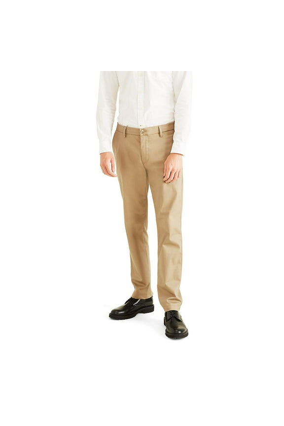 Men's Dockers® Signature Iron-Free Stain Defender Slim-Fit Khaki Pants Color: Timber Wolf Size: 30X32
