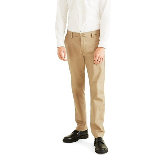 Men's Dockers® Signature Iron-Free Stain Defender Slim-Fit Khaki Pants Color: Timber Wolf Size: 33X32
