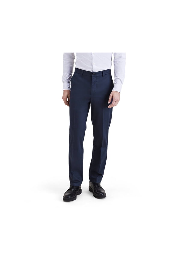 Men's Dockers® Signature Iron-Free Stain Defender Straight-Fit Khaki Pants Color: Navy Blazer Size: 32X32