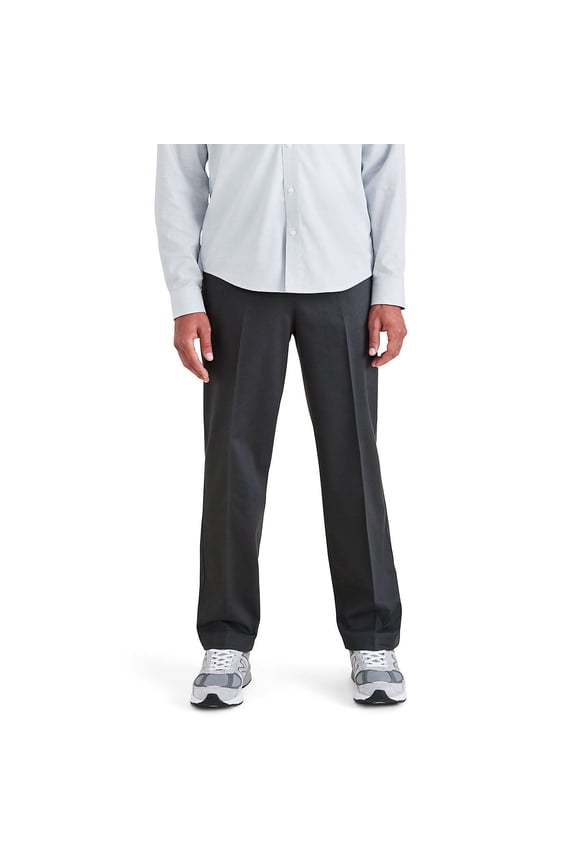 Men's Dockers® Signature Iron-Free Stain Defender Straight-Fit Khaki Pants Color: Steelhead Size: 30X32