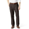 thumbnail image 1 of Men's Dockers Signature Khaki Lux Classic-Fit Stretch Pleated Pants D3 Mole, 1 of 8