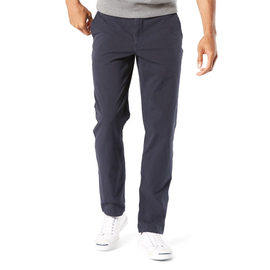 Men s Dockers Smart 360 FLEX Slim Tapered Fit Downtime Khaki Pants Navy