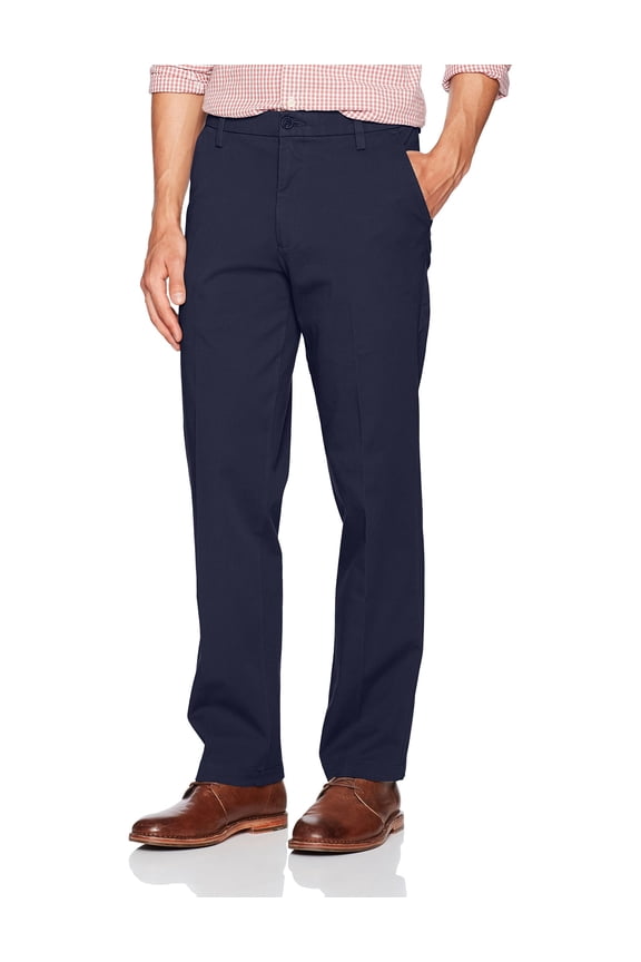 Men's Dockers® Workday Straight-Fit Smart 360 FLEX Khaki Pants Color: Pembroke Size: 32X34