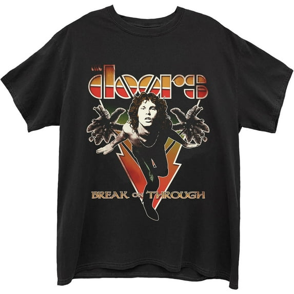 Men's Doors Break On Through Slim Fit T-shirt Small Black